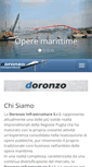Mobile Screenshot of doronzoinfrastrutture.it